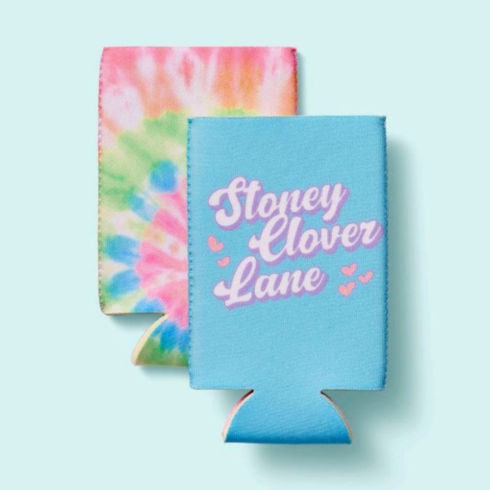 2pk Slim Can Drink Sleeve Rainbow Tie-Dye/Blue - Stoney Clover Lane x Target